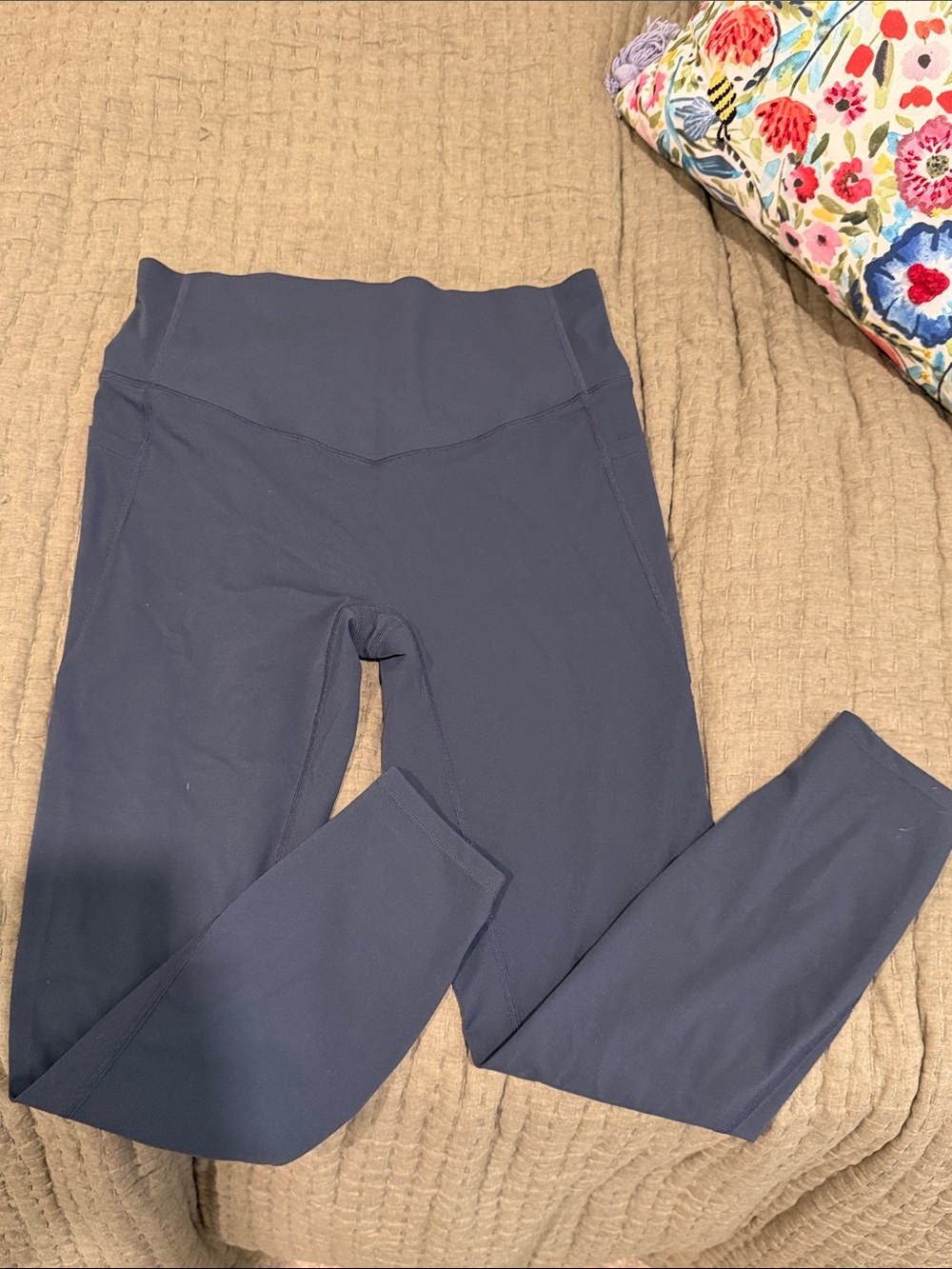 Halara Navy High-Waist Leggings